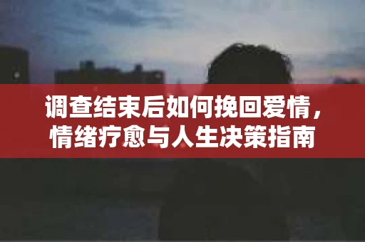 调查结束后如何挽回爱情，情绪疗愈与人生决策指南
