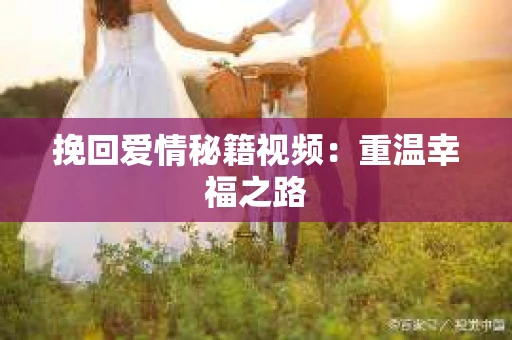 挽回爱情秘籍视频：重温幸福之路