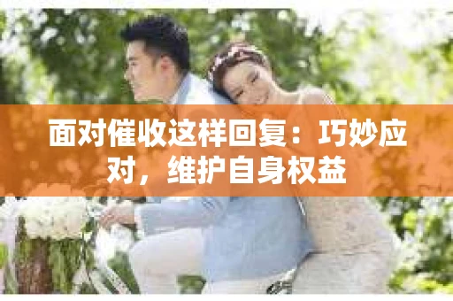 面对催收这样回复：巧妙应对，维护自身权益