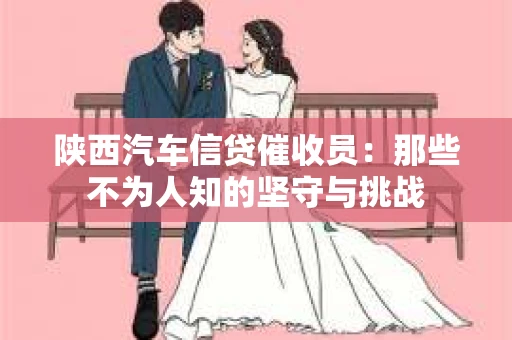 陕西汽车信贷催收员：那些不为人知的坚守与挑战