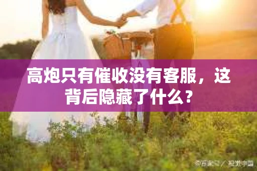 高炮只有催收没有客服，这背后隐藏了什么？
