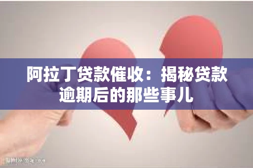 阿拉丁贷款催收：揭秘贷款逾期后的那些事儿
