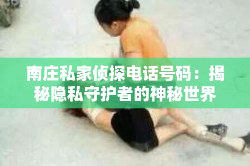 南庄私家侦探电话号码：揭秘隐私守护者的神秘世界