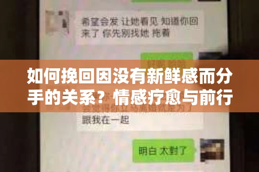 如何挽回因没有新鲜感而分手的关系？情感疗愈与前行计划
