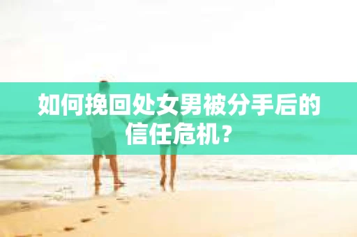 如何挽回处女男被分手后的信任危机? 如何挽回处女男被分手后的信任危机?