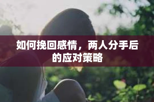 如何挽回感情，两人分手后的应对策略
