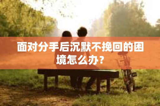 面对分手后沉默不挽回的困境怎么办？