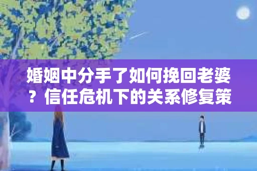 婚姻中分手了如何挽回老婆？信任危机下的关系修复策略