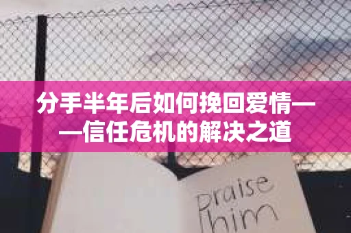 分手半年后如何挽回爱情——信任危机的解决之道